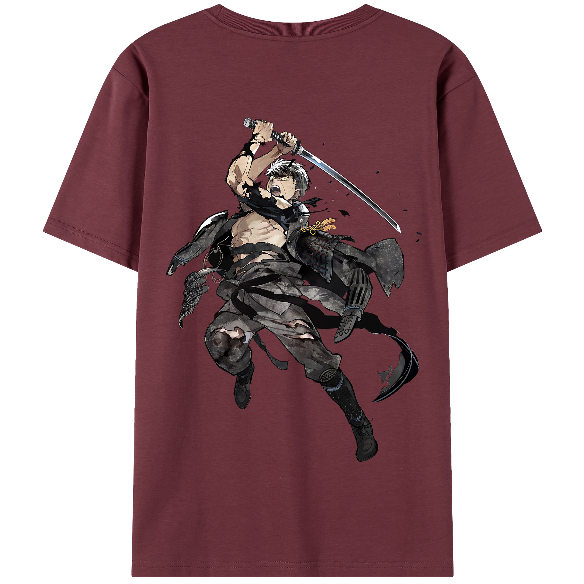 （画像用） 刀剣乱舞 Touken Ranbu 綿100％半袖Tシャツ（背面プリント）